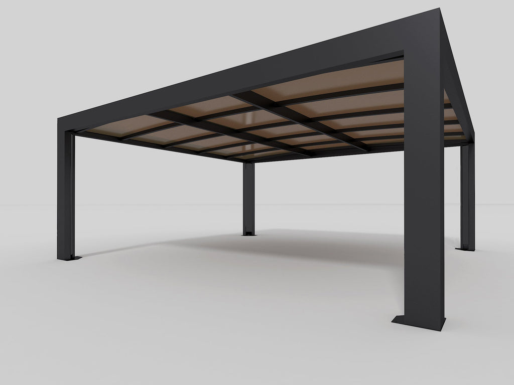 Doppelcarport aus Stahl CUBUS-Doppelcarport aus Stahl CUBUS-LDer CUBUS-L Doppelcarport, unser größtes Modell im Sortiment, ist die ideale Wahl für Besitzer, die viel Platz für ihre Fahrzeuge benötigen. Dieses Stahlcarport-Mode